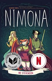 Book cover for "Nimona" by ND Stevenson
