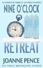 Book cover for "Nine O'Clock Retreat" by Joanne Pence