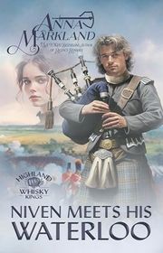 Book cover for "Niven Meets His Waterloo" by Anna Markland