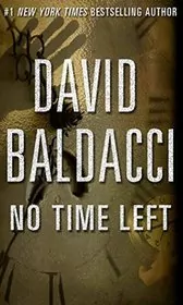 Book cover for "No Time Left" by David Baldacci