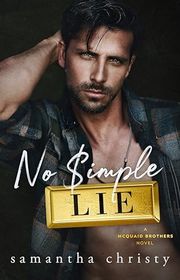 Book cover for "No Simple Lie" by Samantha Christy