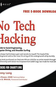 Book cover for "No Tech Hacking" by Johnny Long and Jack Wiles