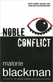 Book cover for "Noble Conflict" by Malorie Blackman