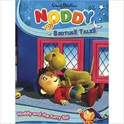 Book cover for "Noddy Finds a Furry Tail" by Enid Blyton