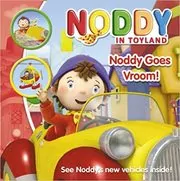 Book cover for "Noddy Goes Vroom!." by Enid Blyton