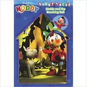 Book cover for "Noddy and the Bouncing Ball" by Enid Blyton