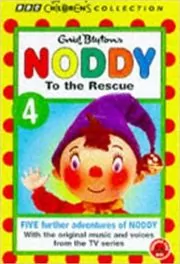 Book cover for "Noddy to the Rescue" by Enid Blyton