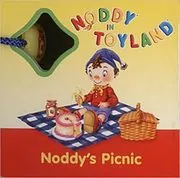 Book cover for "Noddy's Picnic" by Enid Blyton