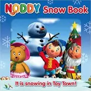 Book cover for "Noddy's Snow Story" by Enid Blyton