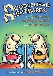 Book cover for "Noodlehead Nightmares" by Tedd Arnold