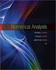 Book cover for "Numerical Analysis" by Richard L. Burden