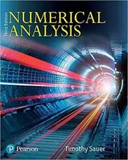 Book cover for "Numerical Analysis" by Timothy Sauer