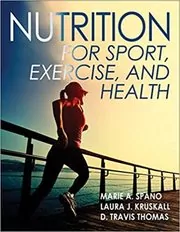 Book cover for "Nutrition for Sport, Exercise, and Health" by Marie Spano