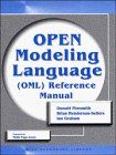 Book cover for "OPEN Modeling Language"
