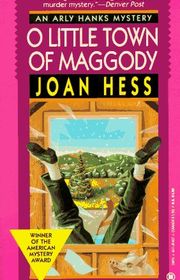 Book cover for "O Little Town of Maggody" by Joan Hess