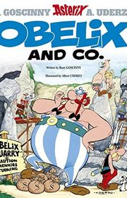 Book cover for "Obelix and Co." by René Goscinny & Albert Uderzo
