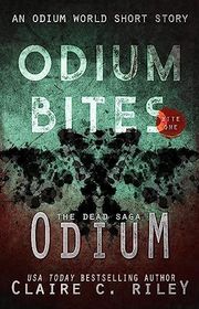Book cover for "Odium Bites" by Claire C Riley