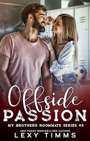 Book cover for "Offside Passion" by Lexy Timms