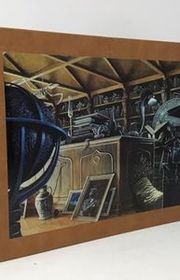 Book cover for "Old Curiosity Shop" by James P Blaylock