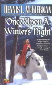 Book cover for "Once Upon a Winter's Night" by Dennis L McKiernan