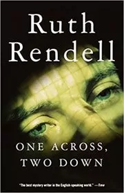 Book cover for "One Across, Two Down" by Ruth Rendell