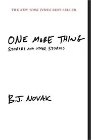 Book cover for "One More Thing"