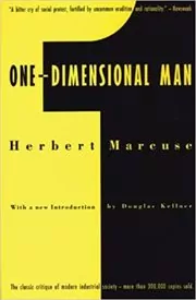 Book cover for "One-Dimensional Man" by Herbert Marcuse