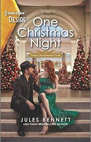 Book cover for "One Christmas Night" by Jules Bennett