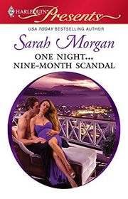 Book cover for "One Night... Nine-Month Scandal" by Sarah Morgan
