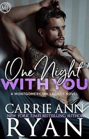 Book cover for "One Night with You" by Carrie Ann Ryan