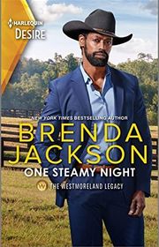 Book cover for "One Steamy Night" by Brenda Jackson