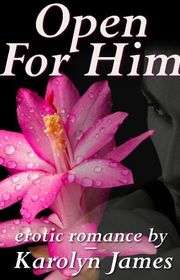 Book cover for "Open For Him" by London Casey