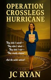 Book cover for "Operation Crosslegs Hurricane" by JC Ryan