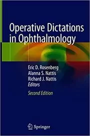 Book cover for "Operative Dictations in Ophthalmology" by Eric D. Rosenberg