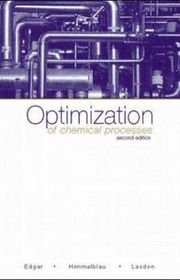 Book cover for "Optimization of Chemical Processes" by Thomas F. Edgar