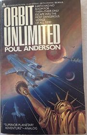 Book cover for "Orbit Unlimited" by Poul Anderson