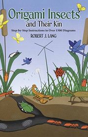 Book cover for "Origami Insects and Their Kin" by Robert J. Lang