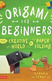 Book cover for "Origami for Beginners" by Florence Temko
