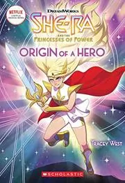 Book cover for "Origin of a Hero" by Tracey West