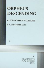 Book cover for "Orpheus Descending"
