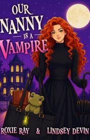 Book cover for "Our Nanny is a Vampire" by Roxie Ray