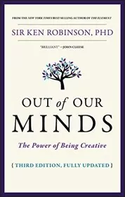 Book cover for "Out of Our Minds" by Ken Robinson