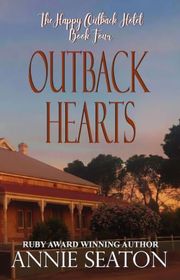 Book cover for "Outback Hearts" by Annie Seaton