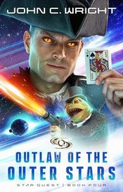 Book cover for "Outlaw of the Outer Stars"