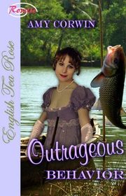 Book cover for "Outrageous Behavior" by Amy Corwin