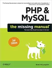 Book cover for "PHP & MySQL" by Brett McLaughlin