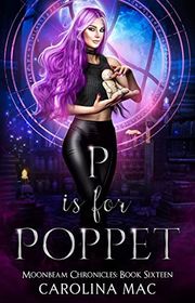 Book cover for "P is for Poppet" by Carolina Mac