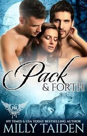 Book cover for "Pack and Forth" by Milly Taiden