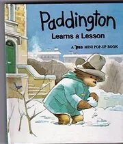 Book cover for "Paddington Learns a Lesson" by Michael Bond
