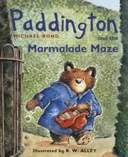 Book cover for "Paddington and the Marmalade Maze" by Michael Bond